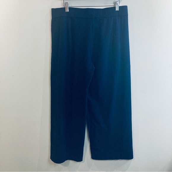 EILEEN FISHER SZ PL Wide Leg Elastic Waist Band Pull  On Palazzo Pants Trousers - Picture 5 of 8